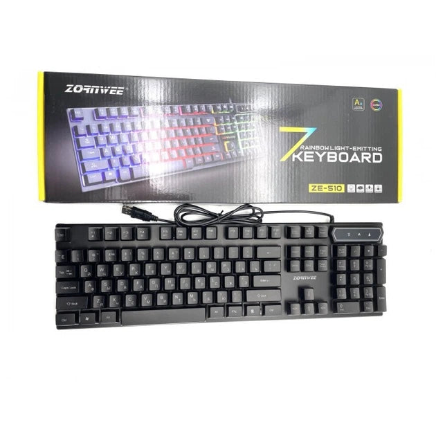 Zornwee ZE-510 RGB Wired Keyboard