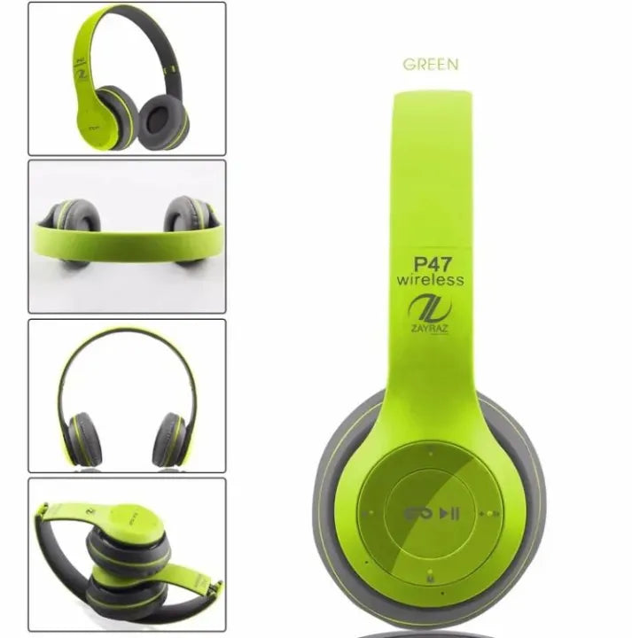 P47 Wireless Bluetooth Foldable Headset